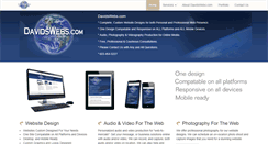 Desktop Screenshot of davidswebs.com